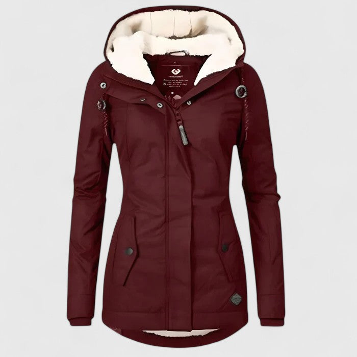 Martha | Wasserdichte Winterjacke mit Kapuze
