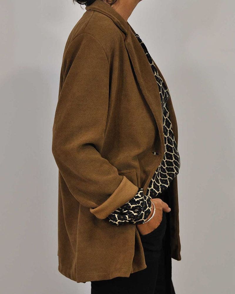 Jasmin | Farbige Bluse mit geometrischem Muster