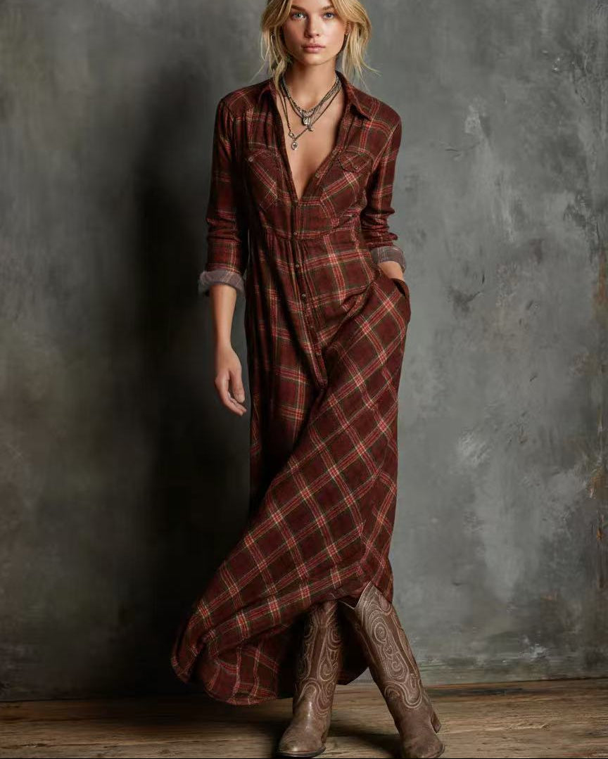 Elisabeth | Zeitloses Maxi-Hemdkleid