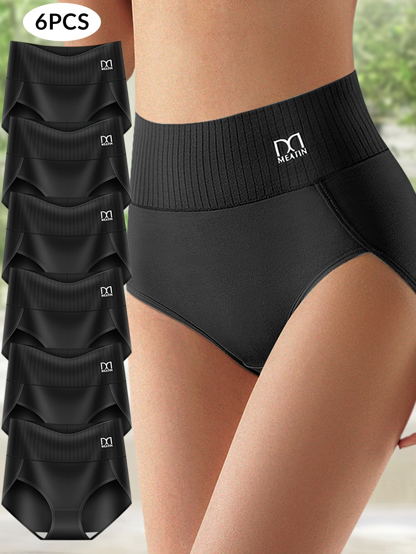 LinaForm | 6er-Pack High-Waist Höschen mit sanfter Bauchstütze