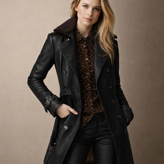 Andrea | 3/4-Ledermantel