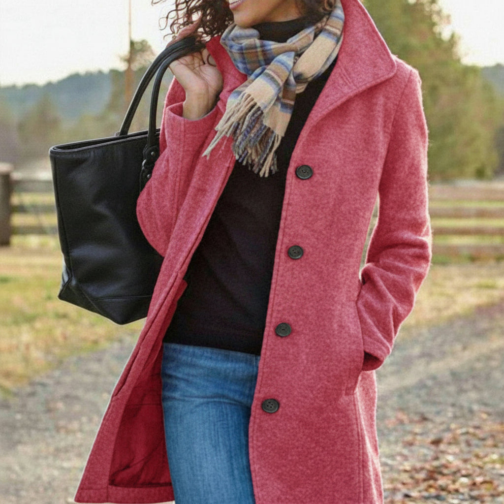 Regina | Klassischer Mittellanger Mantel