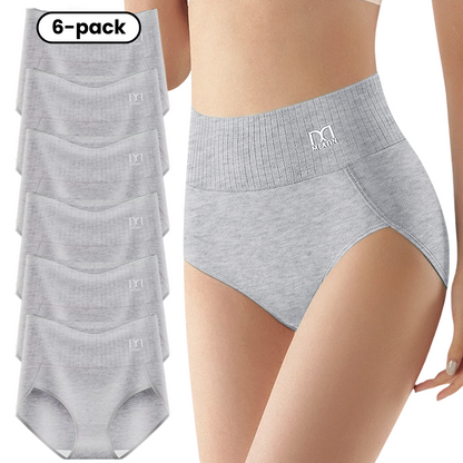 LinaForm | 6er-Pack High-Waist Höschen mit sanfter Bauchstütze