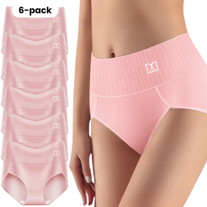 LinaForm | 6er-Pack High-Waist Höschen mit sanfter Bauchstütze