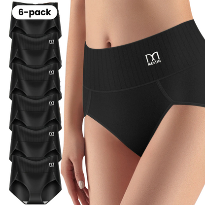 LinaForm | 6er-Pack High-Waist Höschen mit sanfter Bauchstütze