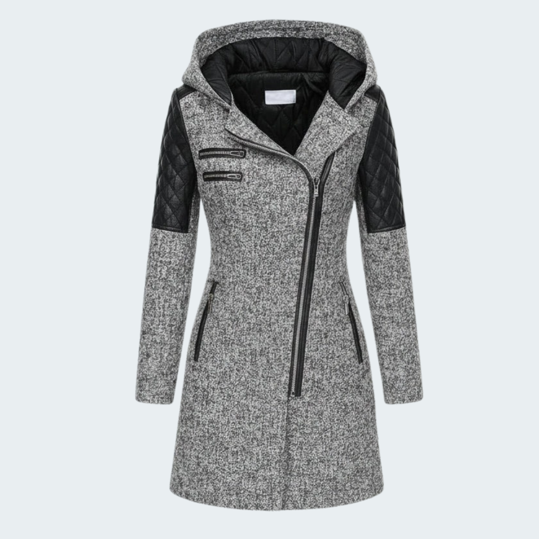 Alexandra | Eleganter, langer Wintermantel