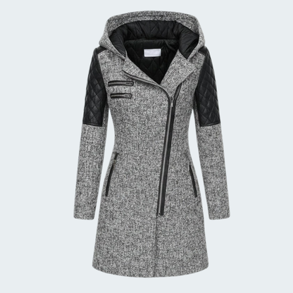 Alexandra | Eleganter, langer Wintermantel